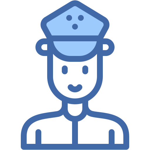 conductor de taxi icono gratis