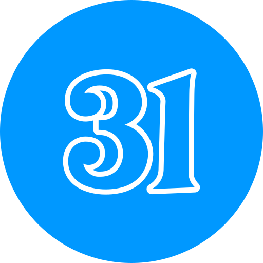 31 grátis ícone 31 grátis ícone