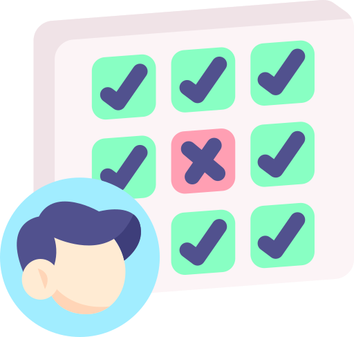 ausencia icono gratis