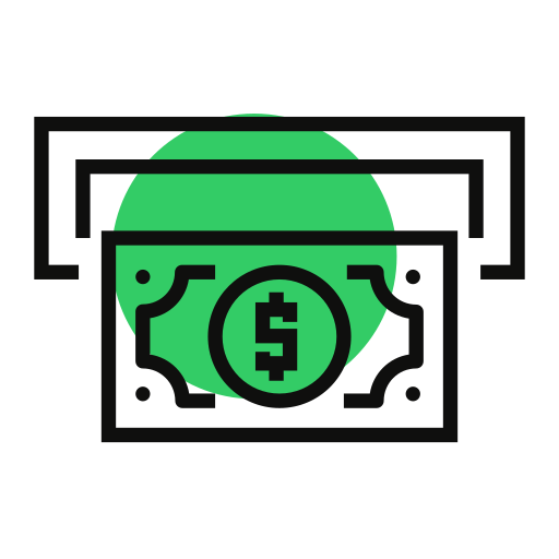 Atm free icon Atm free icon
