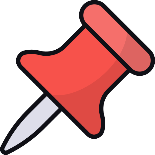 alfiler icono gratis