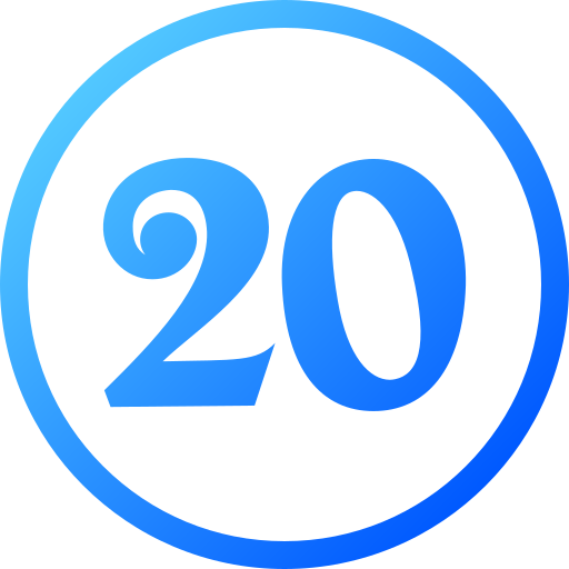 20 kostenlos Icon 20 kostenlos Icon