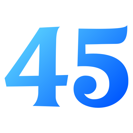 45 icono gratis