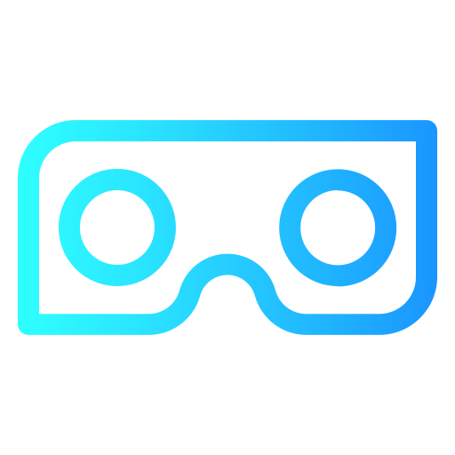 gafas de realidad virtual icono gratis