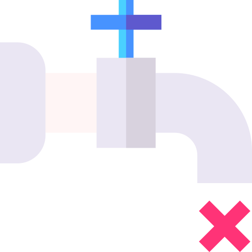 escasez de agua icono gratis