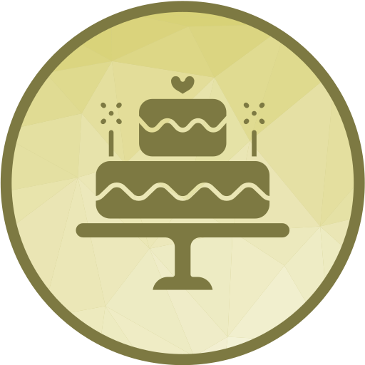 pastel de boda icono gratis