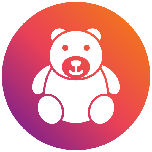 oso de peluche icono gratis