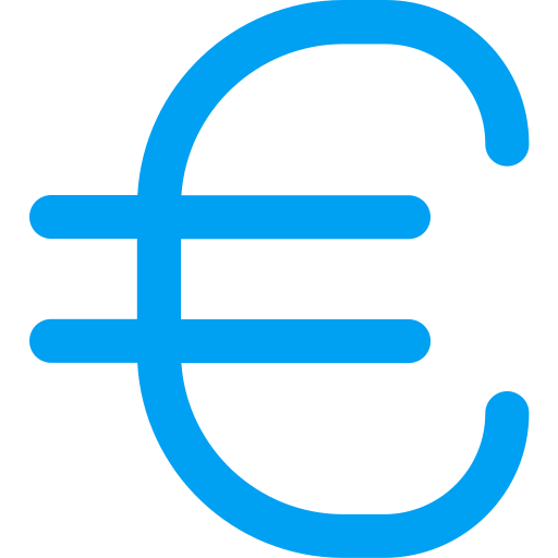 euro Icône gratuit