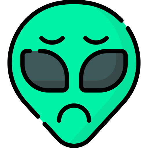 cabeza alienígena icono gratis