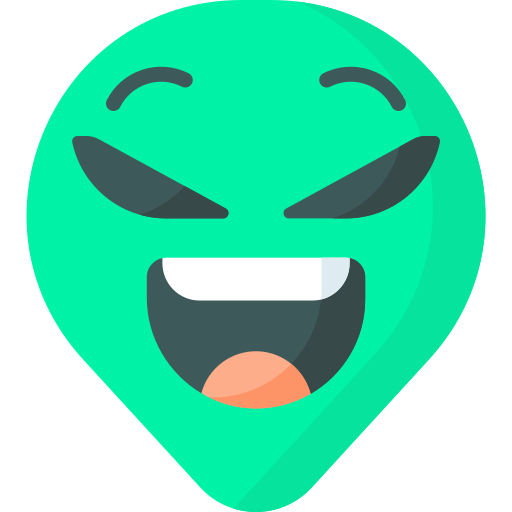 cabeza alienígena icono gratis