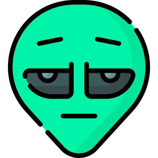 cabeza alienígena icono gratis