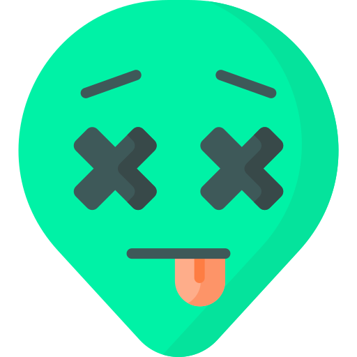 cabeza alienígena icono gratis