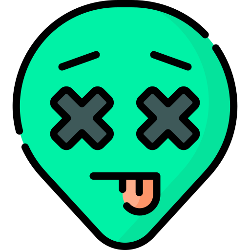 cabeza alienígena icono gratis