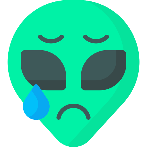 cabeza alienígena icono gratis