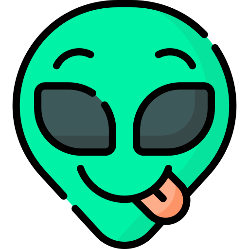 cabeza alienígena icono gratis