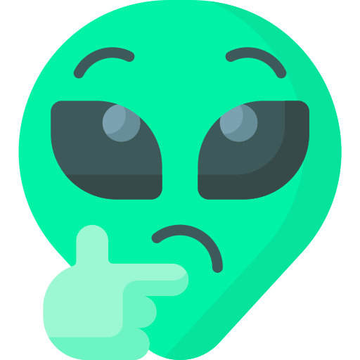 cabeza alienígena icono gratis