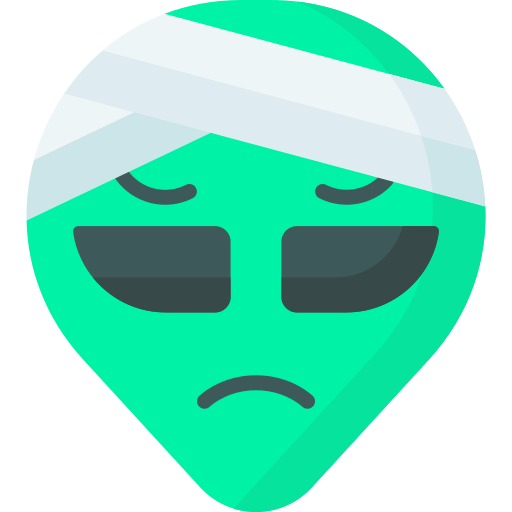 cabeza alienígena icono gratis