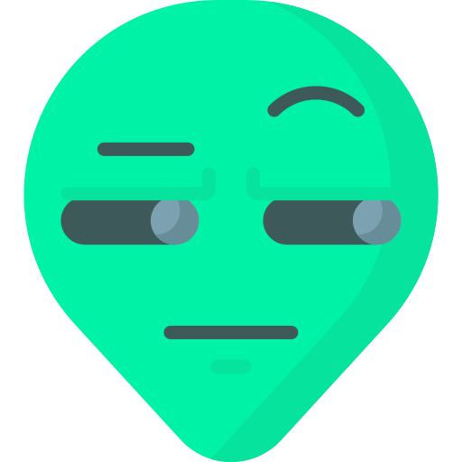 cabeza alienígena icono gratis