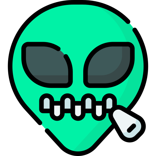 cabeza alienígena icono gratis