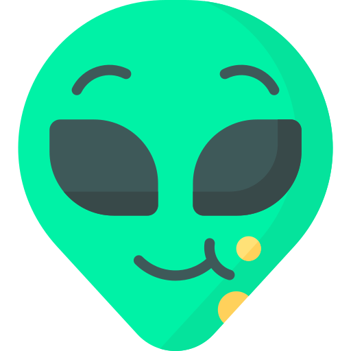 cabeza alienígena icono gratis