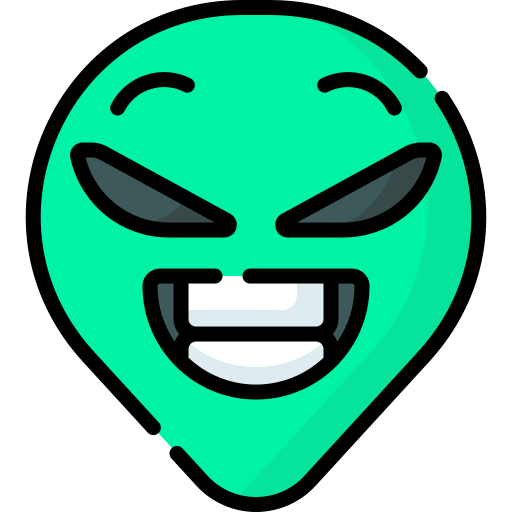 cabeza alienígena icono gratis