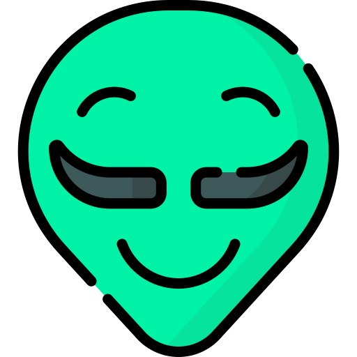 cabeza alienígena icono gratis