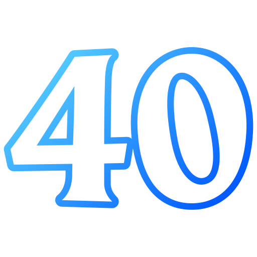 40 icono gratis