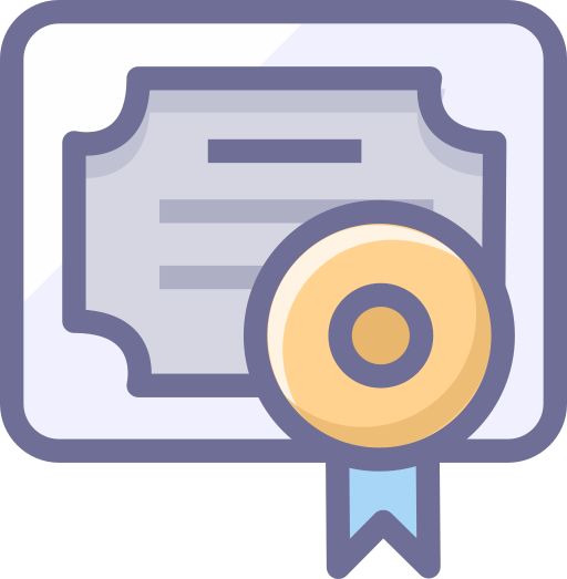 졸업 증서 무료 아이콘