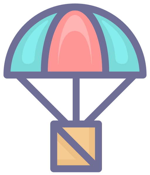 entrega icono gratis