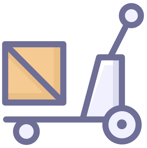 entrega icono gratis