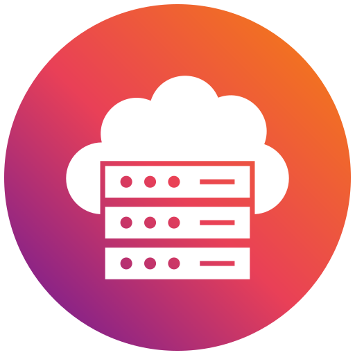 servidor en la nube icono gratis