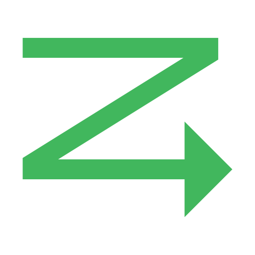 zig-zag icono gratis