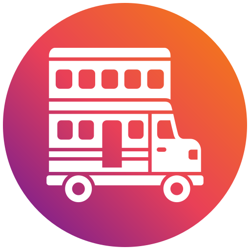 Double decker free icon