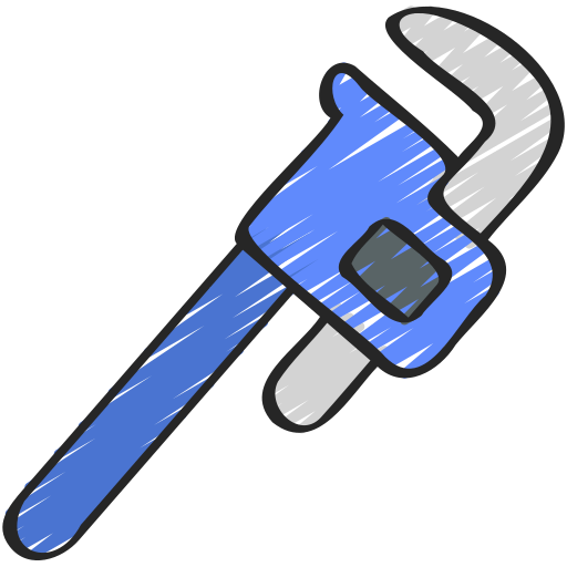 llave de tubo icono gratis