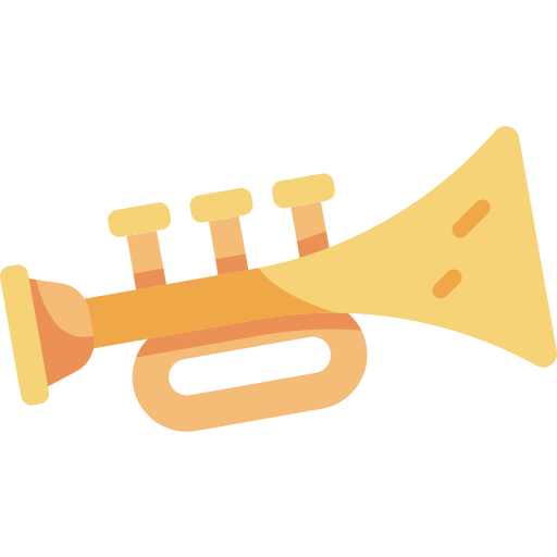 Trumpet - Free music icons