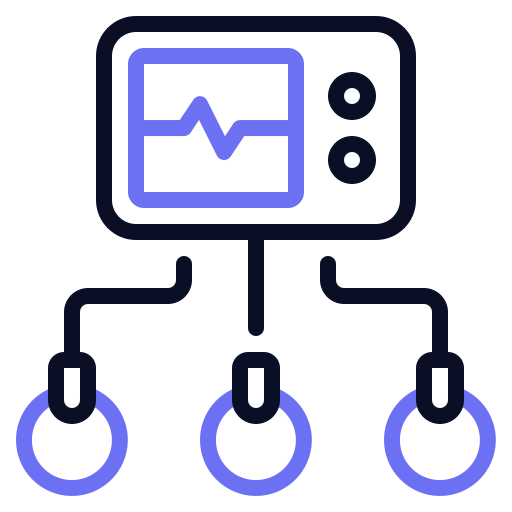 monitor de electrocardiograma icono gratis