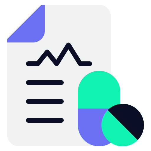 rapport médical Icône gratuit