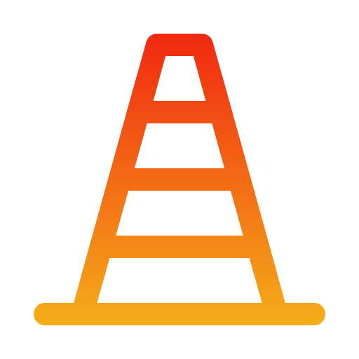 cono de carretera icono gratis