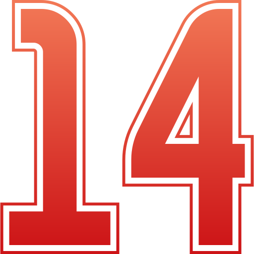 catorce icono gratis