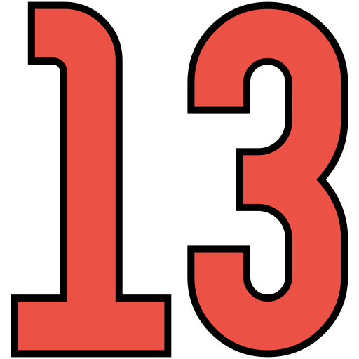 trece icono gratis