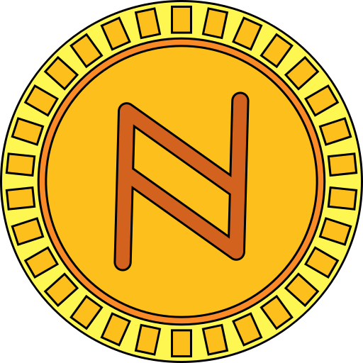 moneda de nombre icono gratis