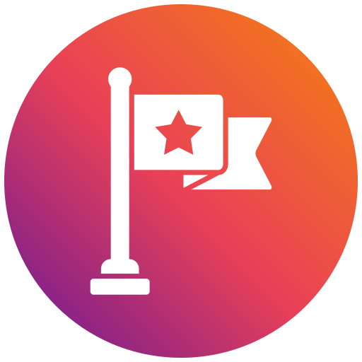 Flag free icon Flag free icon