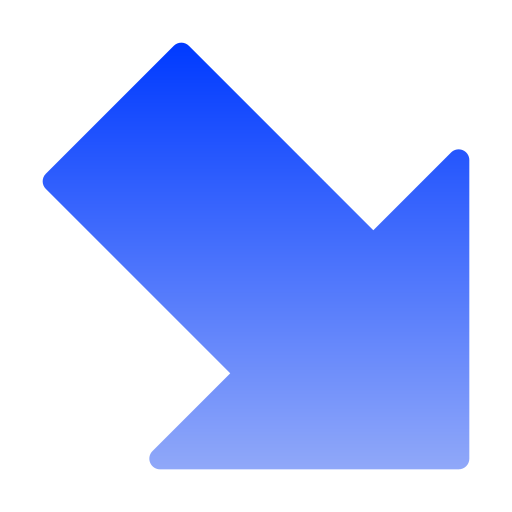 Right down free icon