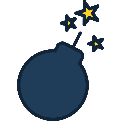 bomba icono gratis