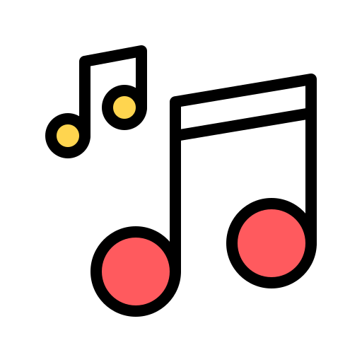 nota musical icono gratis