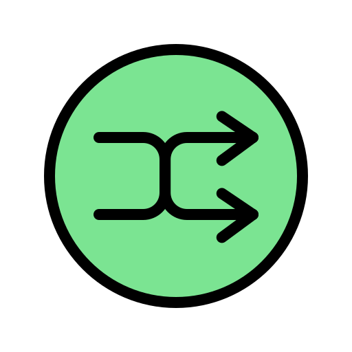 Shuffle free icon