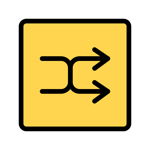 Shuffle free icon