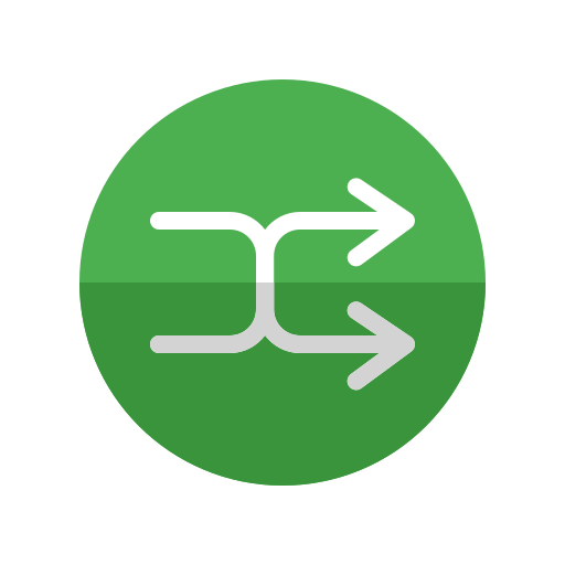 Shuffle free icon