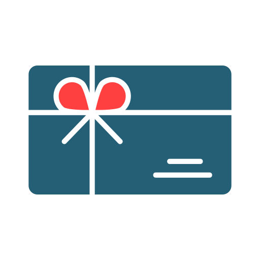 carte cadeau Icône gratuit