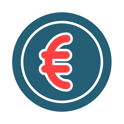 euro grátis ícone